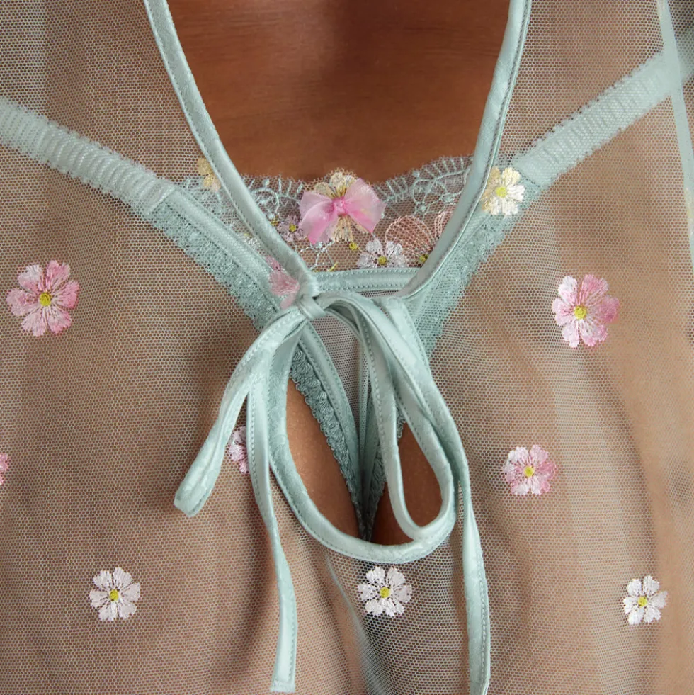 Babydoll Thalia (Ensemble) - Vert