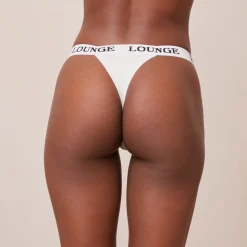Bamboo Triangle String - Tout Blanc