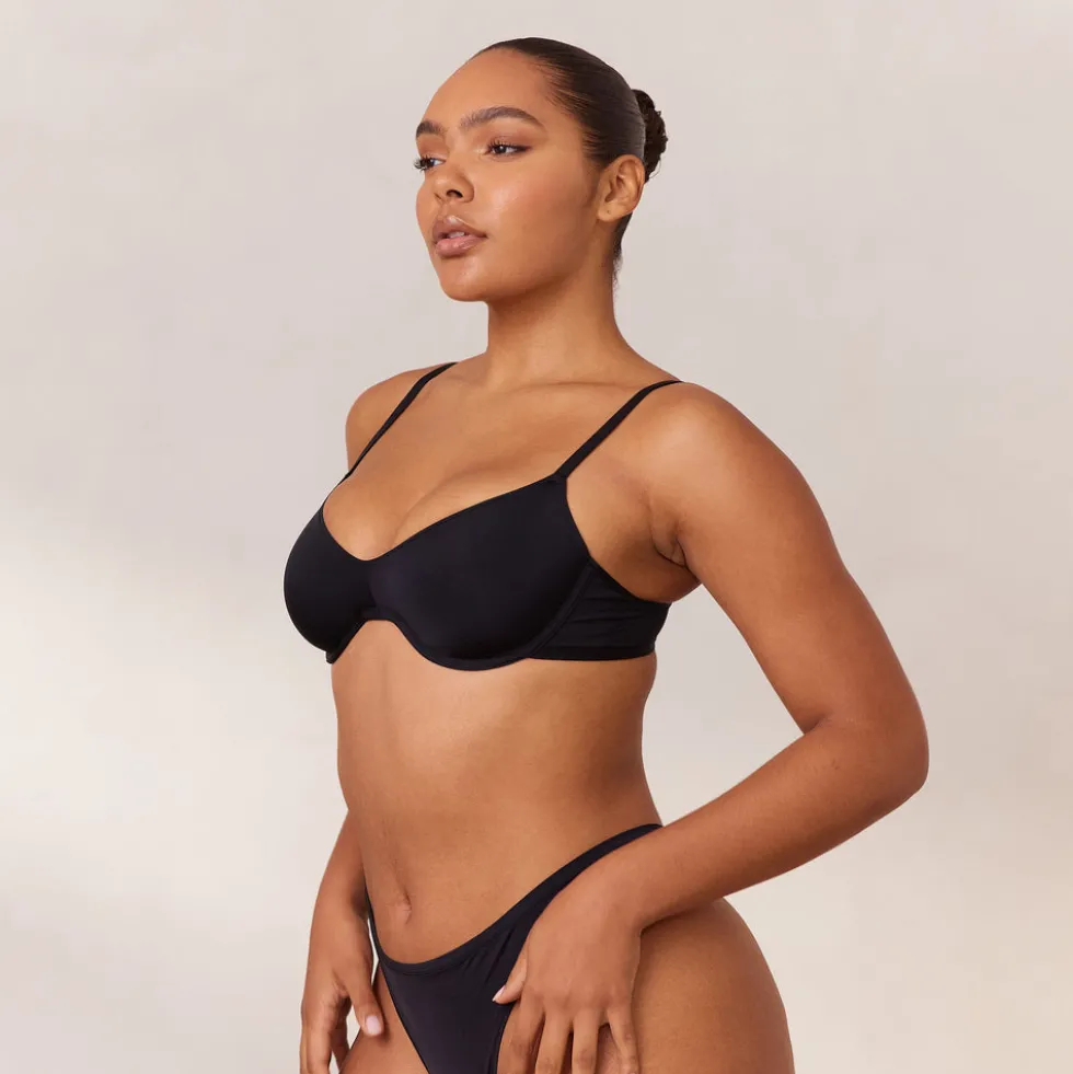 Barely There Plunge Soutien-Gorge - Noir