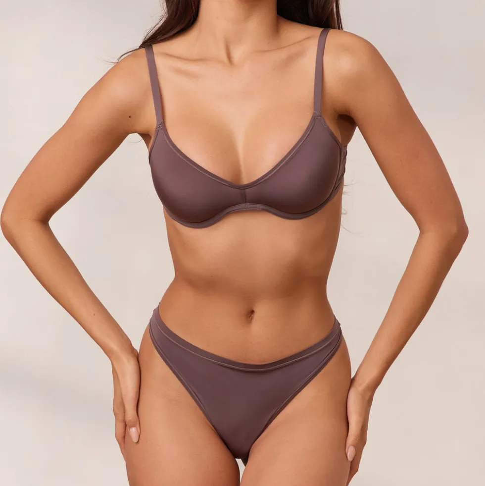 Barely There Plunge Soutien-Gorge - Myrtille