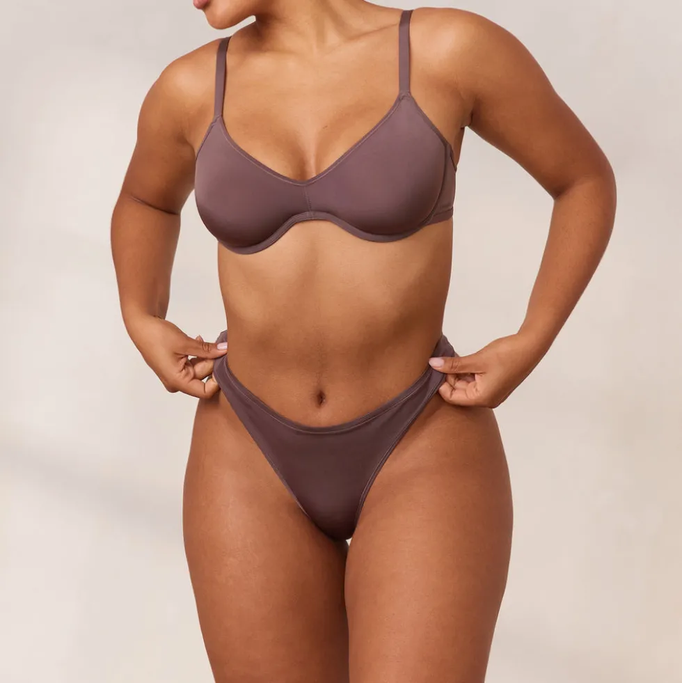 Barely There Plunge Soutien-Gorge - Myrtille