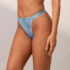 Bicolore Blossom String - Aqua Bleu