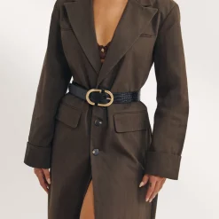 Blazer Oversize - Marron Foncé