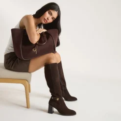 Botte haute Ivy - Chocolat