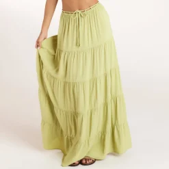 Brassière avec Fronces (Ensemble) - Citron Vert