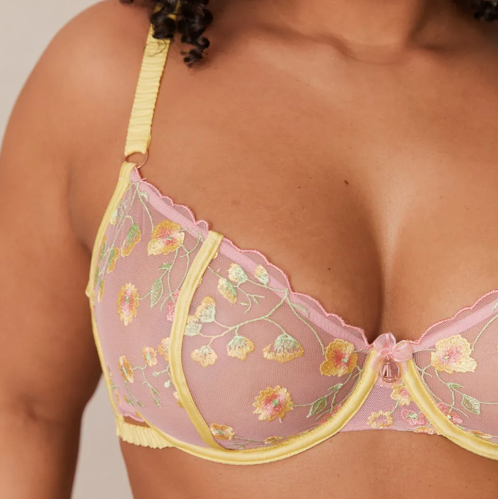 Cassia Intimates Ensemble - Jaune citron