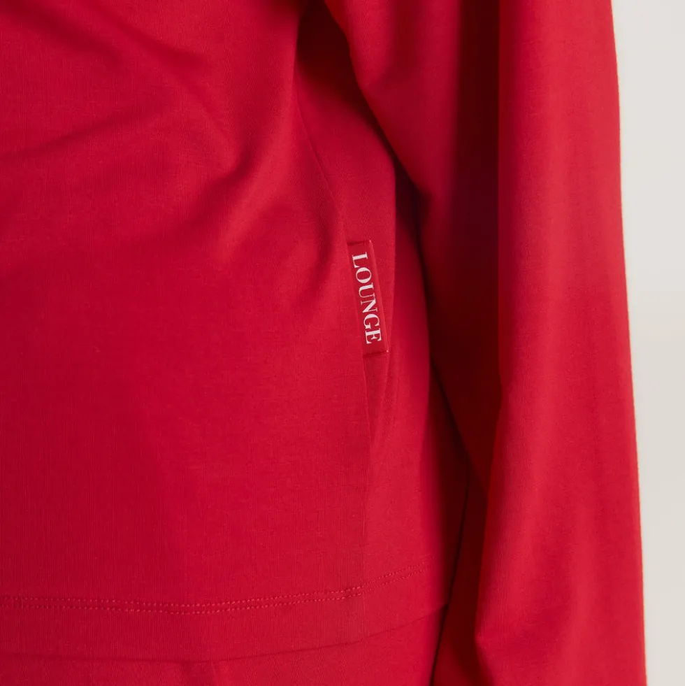 Chemise de Pyjama Alpine Dreams - Rouge
