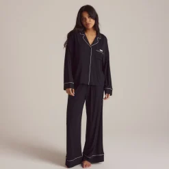 Chemise de Pyjama en Modal - Noir