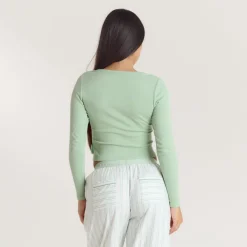 Chemise de Pyjama Henley Gui - Sauge