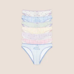 Culottes Days of the Week (pack de 7) - Imprimé Multicolore