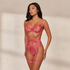 Florence Ensemble de Lingerie - Rose vif