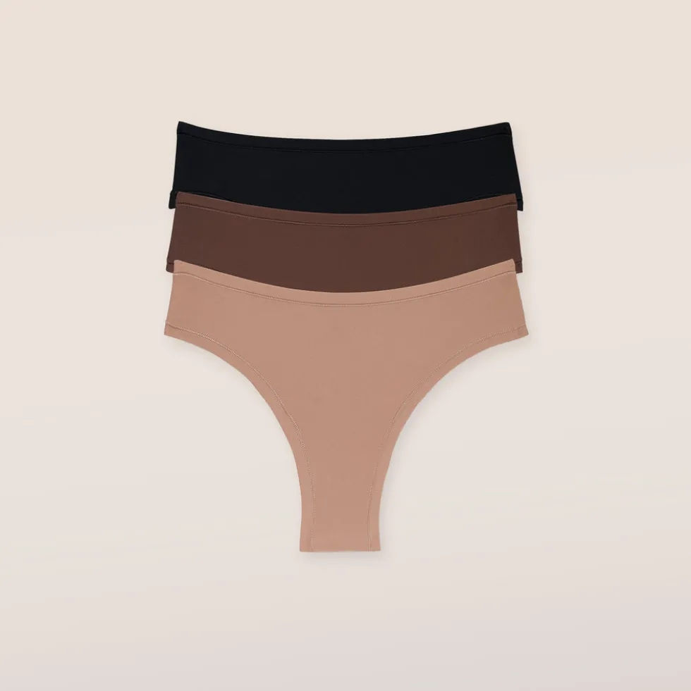 Nude Culottes Brésilien (Pack de 3) - Multiple