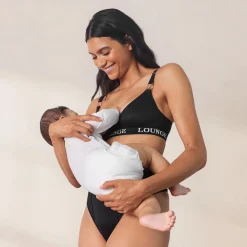 Nurture Soutien-Gorge d’Allaitement & String/Culotte Ensemble - Noir