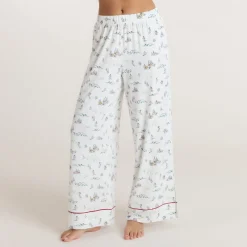 Pantalon de Pyjama Alpine Dreams - Imprimé Ski
