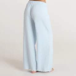 Pantalon de Pyjama Crinkle - Bleu