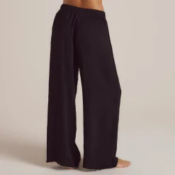 Pantalon de Pyjama Crinkle - Noir