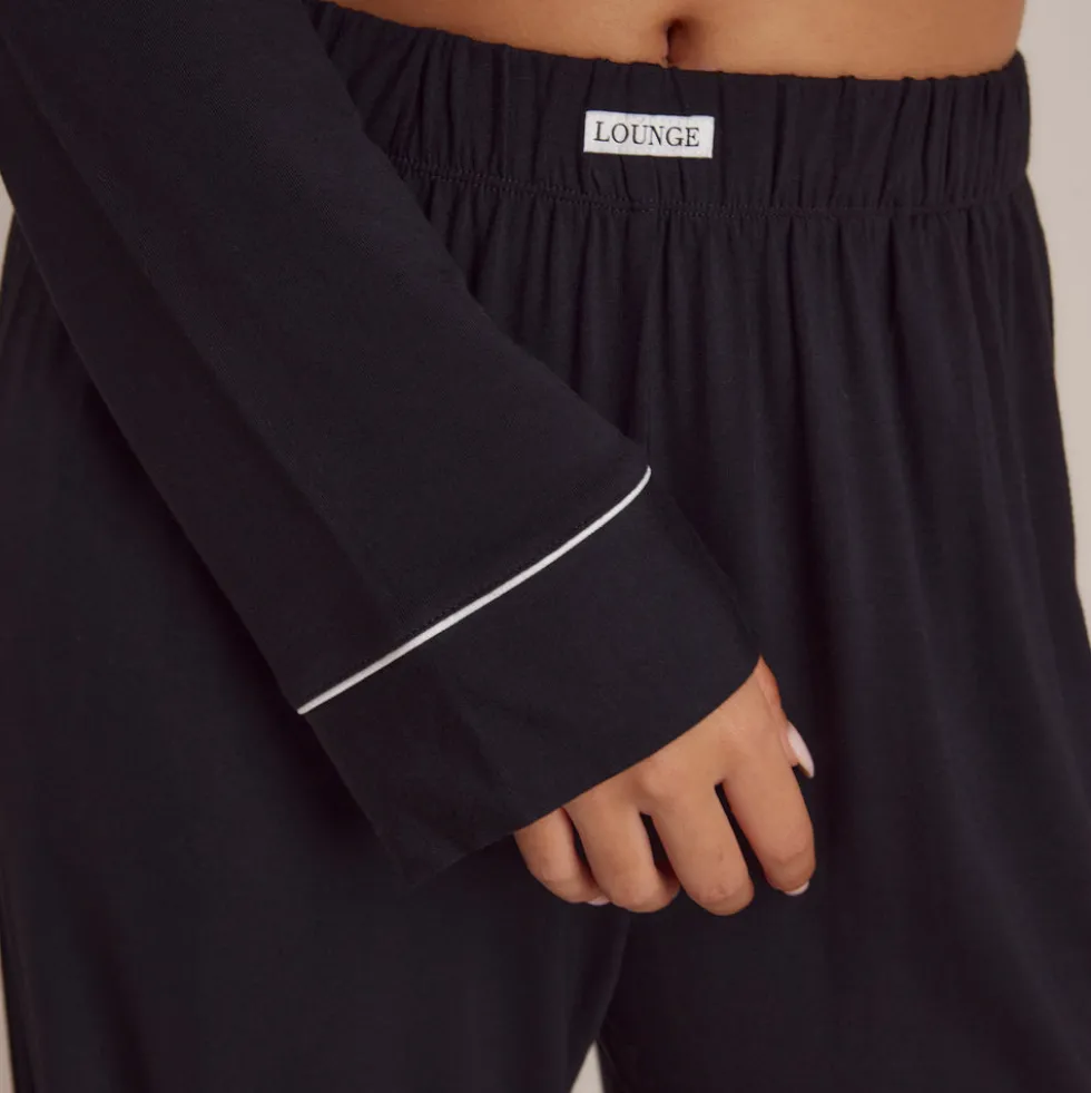 Pantalon de Pyjama en Modal - Noir