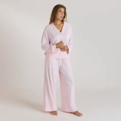 Pantalon de Pyjama en Modal - Rose