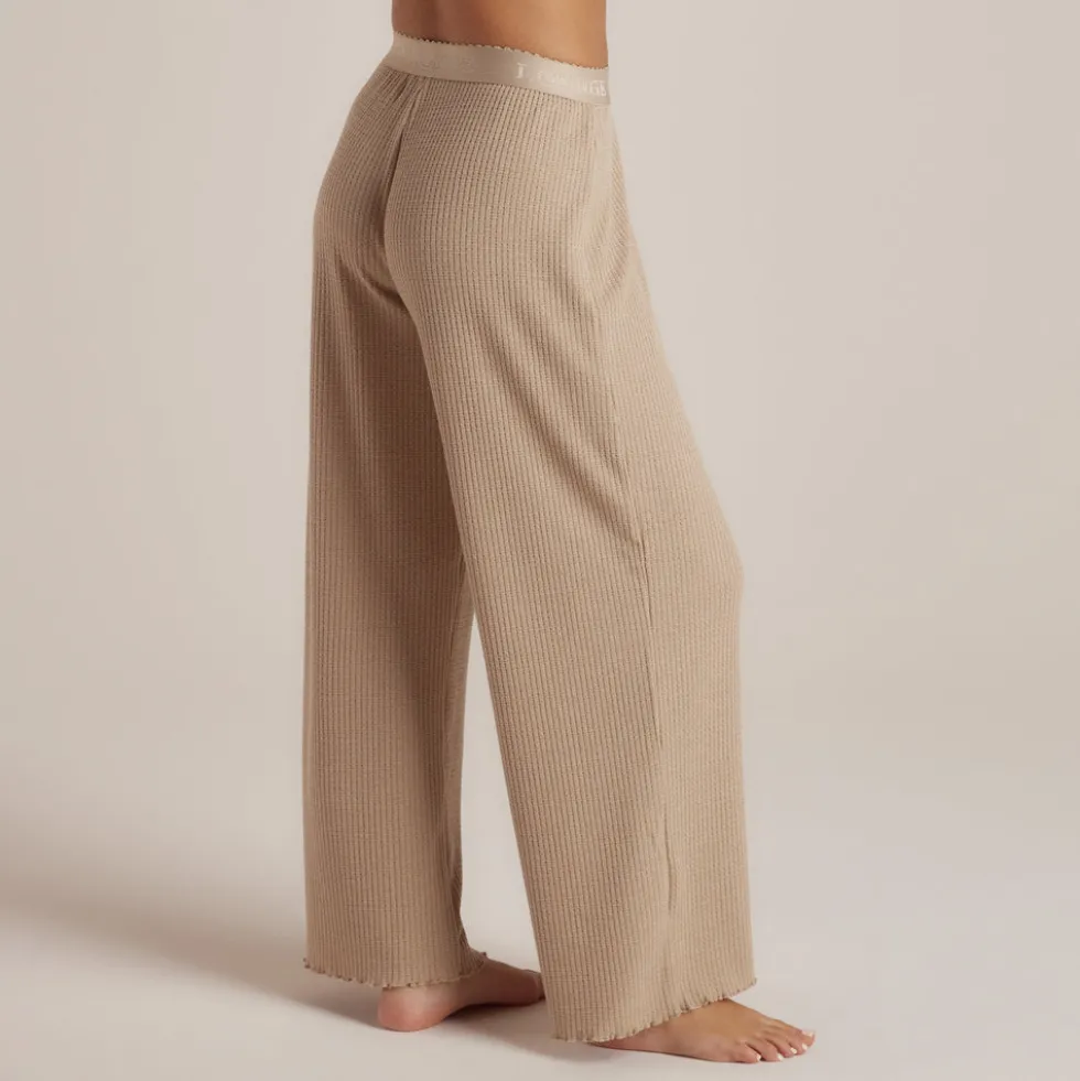 Pantalon de Pyjama Soft Waffle - Beige