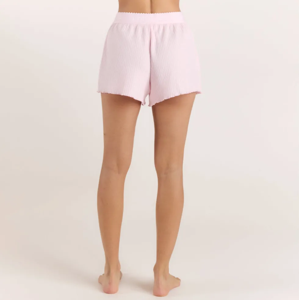 Pantalon de Pyjama Soft Waffle - Rose