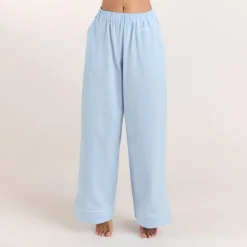 Pantalon de Pyjama Texturé - Bleu