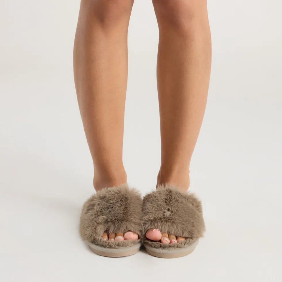 Pantoufle Scarlett - Taupe