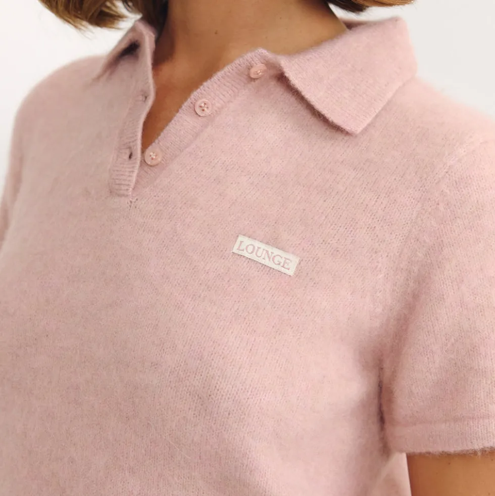 Polo Tricoté - Rose