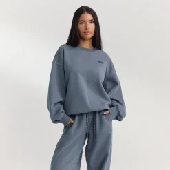 Pull Oversize - Bleu Délavé
