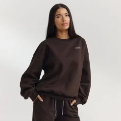 Pull Oversize - Chocolat Noir
