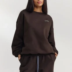Pull Oversize - Chocolat Noir