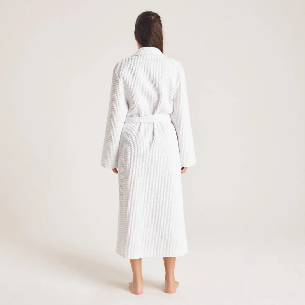 Robe de Chambre Waffle - Blanc