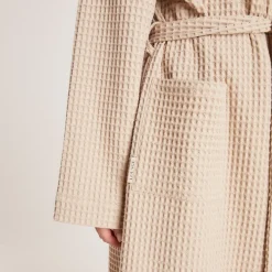 Robe de Chambre Waffle - Vison