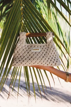 Sac Clutch Clover - Crème