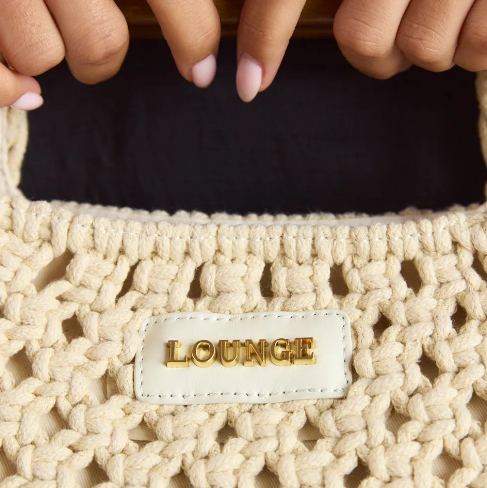Sac Clutch Clover - Crème