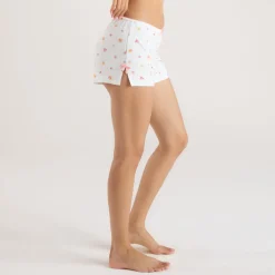 Short de Pyjama en Modal - Fruits Blancs