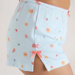 Short de Pyjama en Modal - Fruits Bleus