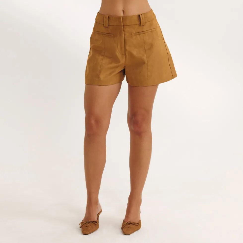 Short en Daim - Beige