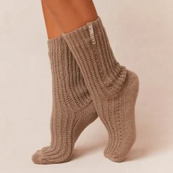 Snooze Chaussettes Tricotées - Nude