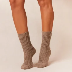Snooze Chaussettes Tricotées - Nude