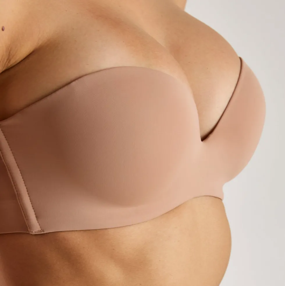 Soutien-gorge à Armatures Sans Bretelles - Miel