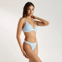 Soutien-gorge Bamboo Triangle - Bleu Clair