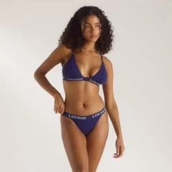Soutien-gorge Bamboo Triangle - Bleu Marine