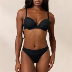 Soutien-gorge T-Shirt Invisible Form - Noir