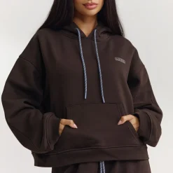 Sweat à Capuche Oversize - Chocolat Noir