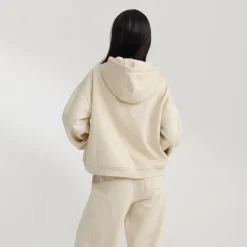 Sweat à Capuche Oversize - Flocon d'Avoine