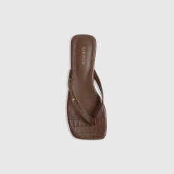 Tongs Brielle - Chocolat