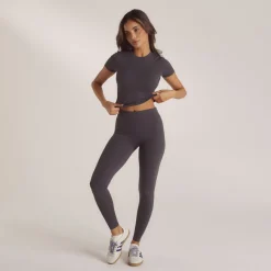 Top Classique Ajusté - Gris Cendré