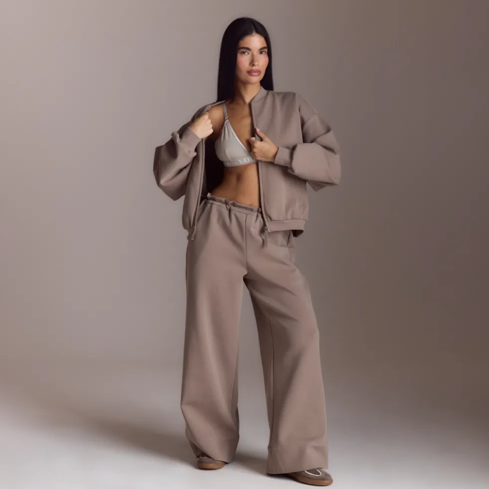 Veste en Néoprène - Taupe