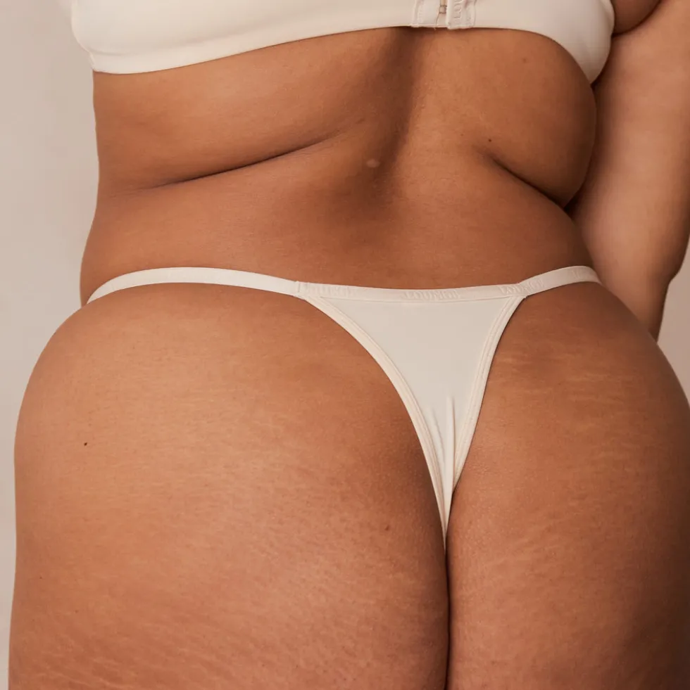Your Everyday T-shirt Soutien-Gorge et String/Culotte Ensemble - Latte
