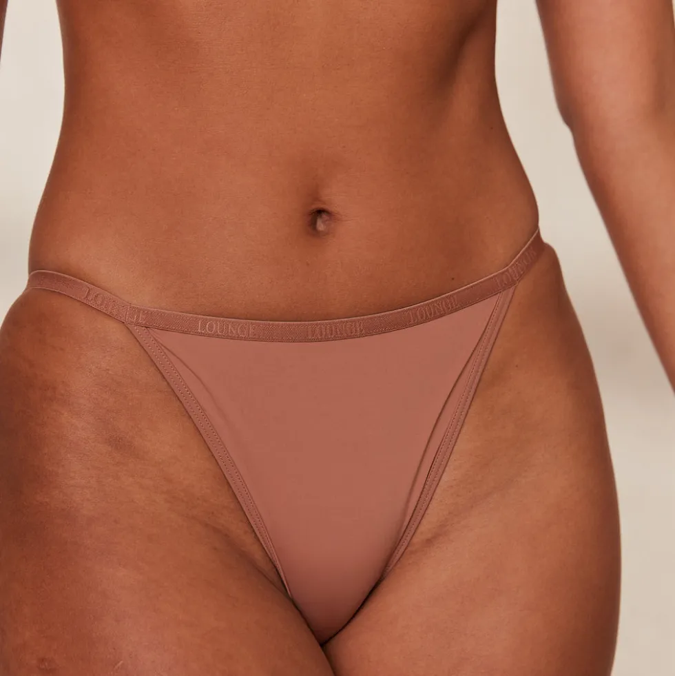 Your Everyday T-shirt Soutien-Gorge et String/Culotte Ensemble - Moka